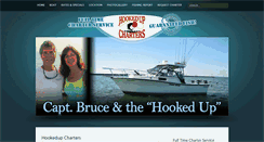 Desktop Screenshot of hookedupcharters.com